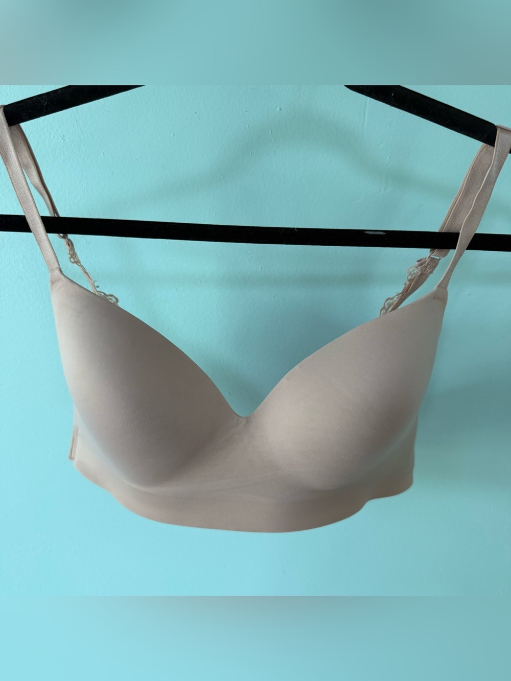 Soma Enbliss Luxe Wireless Lace J Hook Bra Size 34C #56